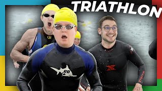 Ein TRIATHLON in der PietSmiet Olympiade 2020 [upl. by Hessler]