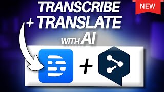 How to Transcribe and Translate Audio or Video to Any Language Using AI [upl. by Lexi168]