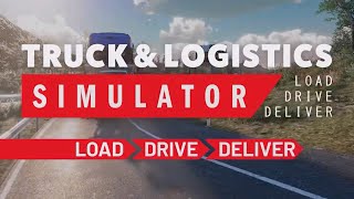 Truck amp Logistics Simulator PS5 Gameplay1 [upl. by Dannica]