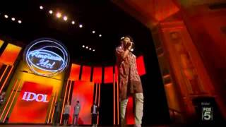 NEW American Idol singer Symone Black falls off stage [upl. by Yemorej]