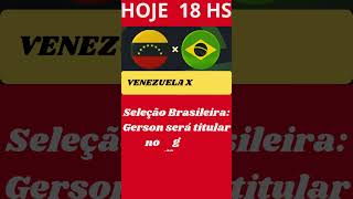 Seleção Brasileira Gerson será titular no lugar de Paquetá em partida contra Venezuela [upl. by Killie]