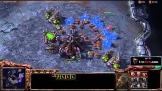 StarCraft 2 Zerg Build Order Idra 14 Spawning Pool 15 Hatchery [upl. by Atinyl]