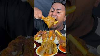 Spicy 1 Kg Mutton Leg Eating Mukbang EatingShow BigBites Viral Tranding shortsfeed shortvideo [upl. by Nagad]