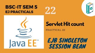 Enterprise Java Tutorial EJB app to demonstrate Servlet Hit count using Singleton Session Beans [upl. by Woodsum]