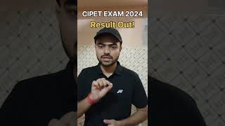 CIPET ADMISSION TEST 2024  Result Out cipetgyan cpetadmission cipet cpet resultout [upl. by Annasoh305]