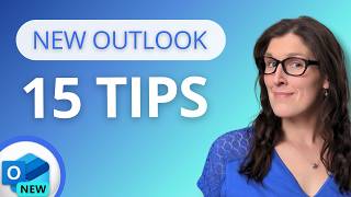 15 NEW Outlook Tips and Tricks  2024 [upl. by Kciredor]