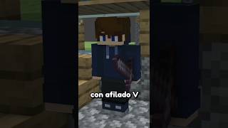 El Machete con Afilado V💀 minecraft animacion humor minecrafthumor minecraftshorts shorts [upl. by Sedecrem7]