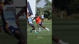 Bahagianya Vinicius latihan bareng Mbappe [upl. by Hanas]