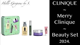 CLINIQUE Merry Clinique Beauty Set 2024 FULLSPOILERS [upl. by Delanty]