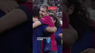 Ronaldinho goal at 44 years ronaldinho football prosecco fcbarcelona realmadrid [upl. by Kentigera52]