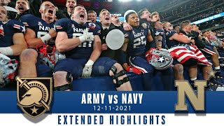 Army Black Knights vs Navy Midshipmen  Extended Highlights  CBS Sports HQ [upl. by Jeralee]