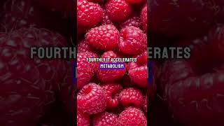 6 HEALTH BENEFITS of RASPBERRIES shorts health healthy raspberry [upl. by Doi599]