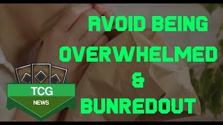 How to avoid getting overwhelmed when making a TCG  How to avoid burnout when making a TCG [upl. by Tatum]