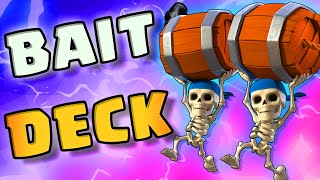 Wall Breakers Royal Recruits Bait Deck Clash Royale [upl. by Glimp369]