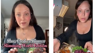 Make a slow cooker lamb shank dinner with me  Slimming world edition [upl. by Megen575]