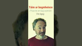 How to say Im tipsy in Irish bitesizeirish [upl. by Lesh]