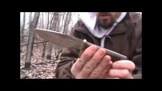 Randall 28 woodsmans knife test and review [upl. by Lenor]