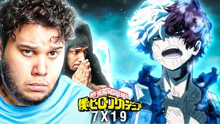 My Hero Academia Season 7 Episode 19 REACTION  a new peak for story telling [upl. by Roley]