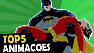 TOP 5 ANIMAÇÕES DO BATMAN [upl. by Ivel550]