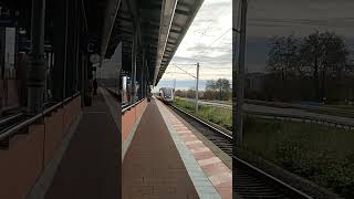 Bahnhof BadenBaden TGV nach Mannheim auf Gleis 7 [upl. by Ailefo]