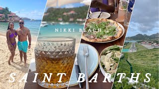 Day Trip to St Barths  Fun Day at Nikki Beach [upl. by Risan]