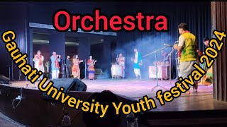 Gauhati University Youth festival 2024 Orchestra ✅  Prakash Rajbongshi [upl. by Oiramrej38]