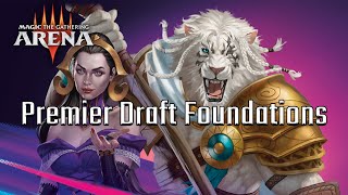 Foundations  Premier Draft  Standard Deck Test MTG Arena [upl. by Chiquita]