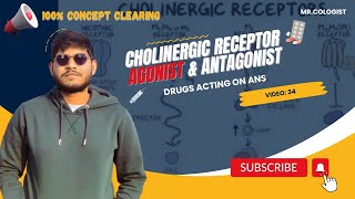 cholinergic agonists I cholinergic antagonist I gpat preparation [upl. by Leary]