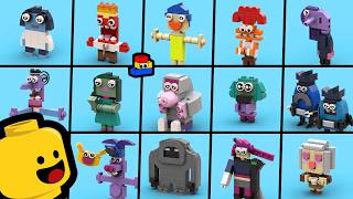 Inside Out 2 LEGO Figures Tutorial All Characters [upl. by Bathsheba]