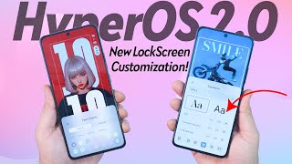 HyperOS 20 LockScreen Customization LIKE NEVER BEFORE Hindi [upl. by Ahsima]