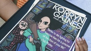 Friends of Korryn Gaines Held Pop Up Shop to Benefit Her Family [upl. by Stefano]