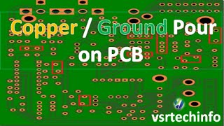 PCB Copper Pour  Ground Pour in EasyEDA  PCB Ground Plane Advantages of Copper Pour [upl. by Damales]