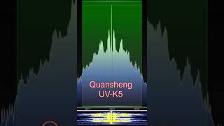 Tidradio TDH8 vs Quansheng UVK5  Modulation NFM hamradio afu shorts [upl. by Acie]