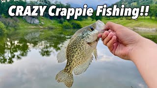 Crappie Fishing made me go INSANE [upl. by Acinorev491]