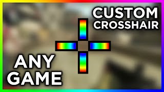 How to get a Crosshair in Any Game 2022 [upl. by Dionis422]