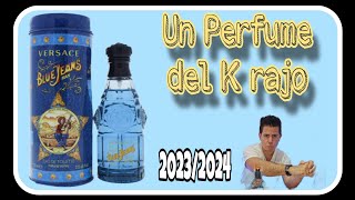 Reseña del Perfume Versace BLUE JEANS Rendimiento 20232024 [upl. by Ahteral]