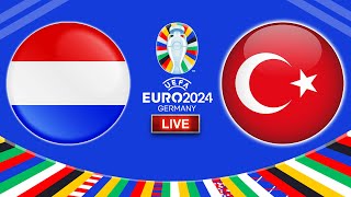 🔴 NIEDERLANDE vs TÜRKEI  Uefa Euro 2024  Viertelfinale Talk LIVE [upl. by Stacia]