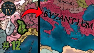 Byzantium baby  Europa Universalis 4  Winds of Change Montferrat [upl. by Electra914]