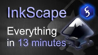 InkScape  Tutorial for Beginners in 13 MINUTES  FULL GUIDE [upl. by Yrokcaz424]