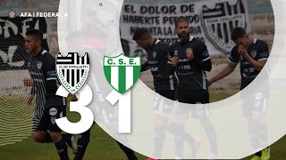 Cipolletti 3 vs 1 Estudiantes  Federal A  Fecha 18 [upl. by Mori]