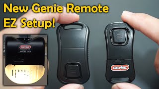 Programming Your Genie Remote with Ease G1T G1TBX 38501R [upl. by Asiulairam631]