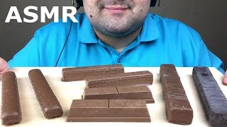 ASMR Chocolate Bars amp Wafers Eating Sounds Eating Show Mukbang NO TALKING [upl. by Fabio]