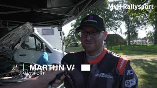 Review Hellendoorn Rally 2024  M van Hoek  A Keuper 51 MSport Ford Fiesta Rally4 [upl. by Koehler]