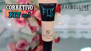 CORRETIVO FIT ME MAYBELLINE RESENHA DICAVAIDOSA [upl. by Zoe]