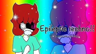 EYESTRAIN WARNING EPILEPTIC TECHNO   Blackout hospitalarcadekitten THANK YOU FOR 823 SUBS [upl. by Mirabel]