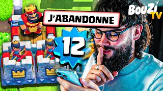 LABANDON LE PLUS RAPIDE DE LA SAISON CLASH ROYALE [upl. by Haimaj]