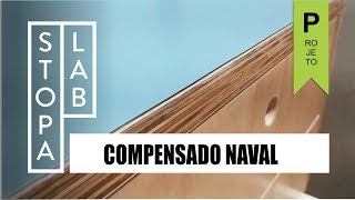 MÓVEL DE COMPENSADO NAVAL  STOPA LAB MARCENARIA 51 [upl. by Shultz]