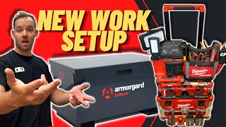 New Milwaukee tool and site box setup for electrical construction [upl. by Macfarlane]