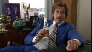 Anchorman  That Escalated Quickly scene 1080p [upl. by Shandra]