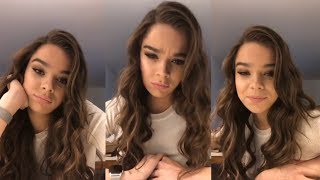 Hailee Steinfeld  Instagram Live Stream  29 September 2018 [upl. by Fleck]